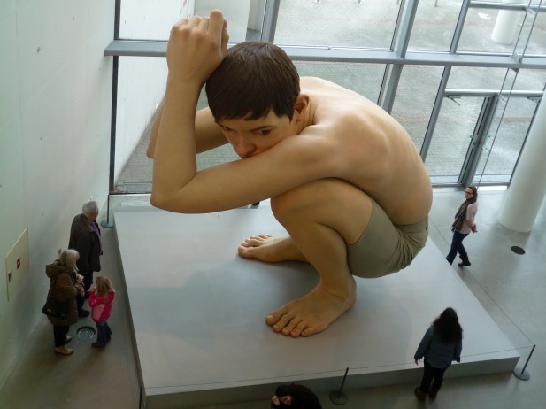 Escultura gigante hiper-realistas