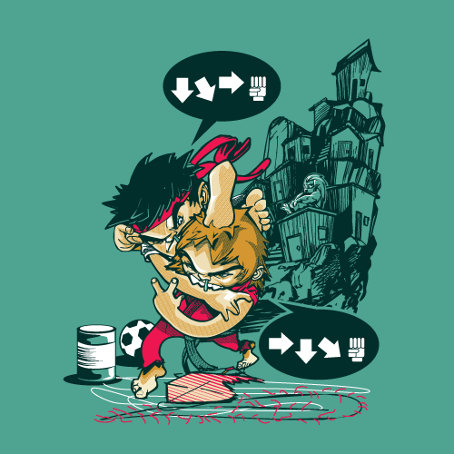 Camiseta estampa geek