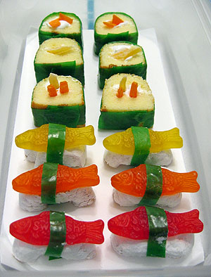 Balas de sushi