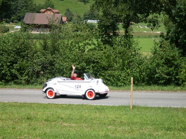 Messerschmidt tg500 tiger mini carro antigo