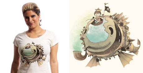 Camiseta estampada