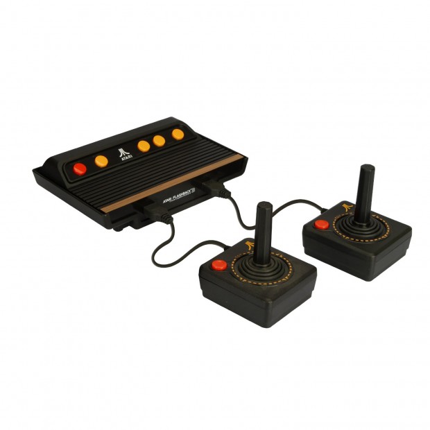 Atari com dois controles Novo Atari com 60 jogos