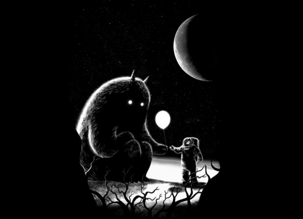 Estampa criativa para camiseta