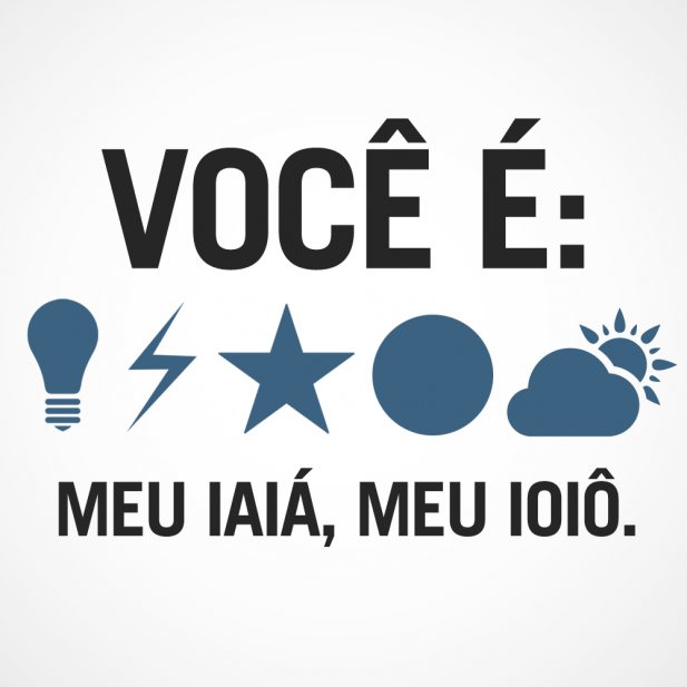 Você é luz, é raio, estrela e luar. Manhã de sol, meu iaiá, meu ioiô. Homenagem a Wando