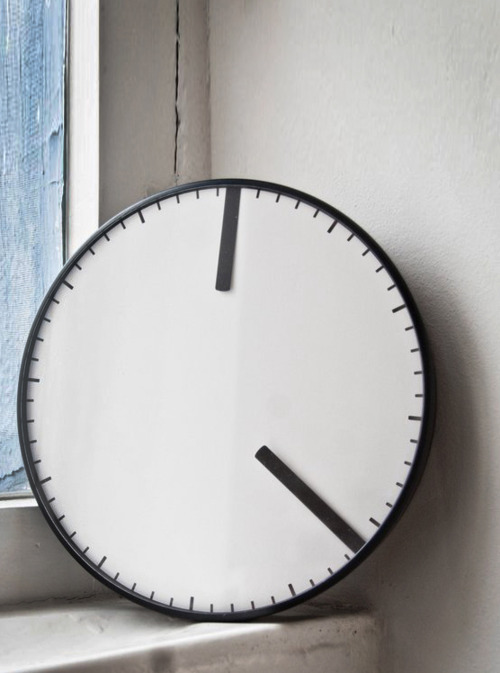 Relógio minimalista