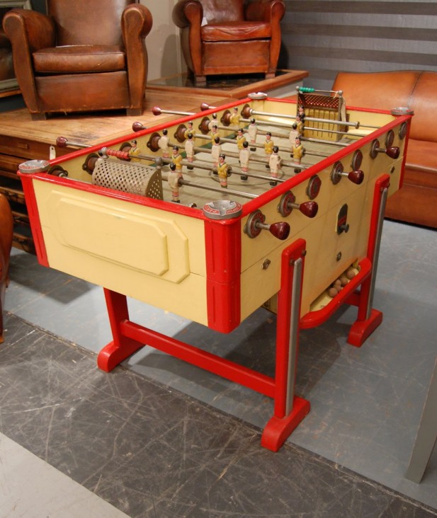 mesa de pebolim vintage