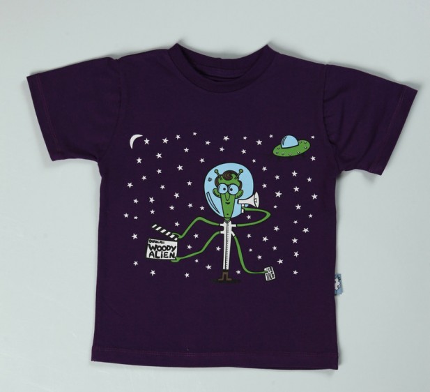 camisetas criativas para crianças