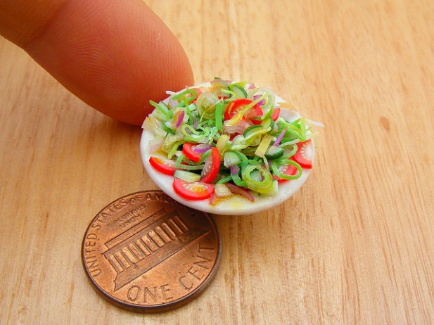 escultura mini prato miniatura