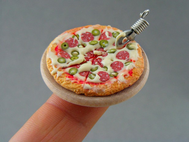 pizza miniatura