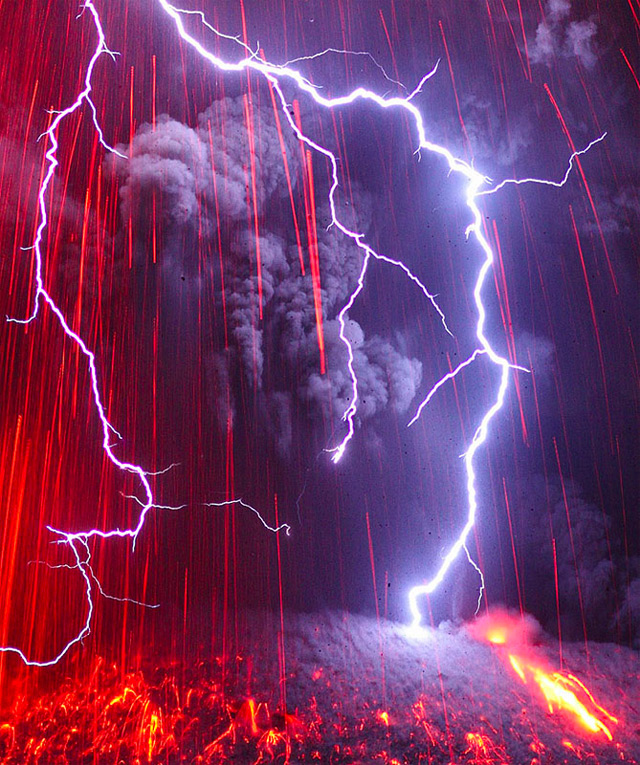 Fotos incríveis mostram vulcão em erupção 1x1.trans Fotos de Vulcão (4)