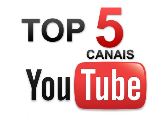 TOP 5 Canais do Youtube