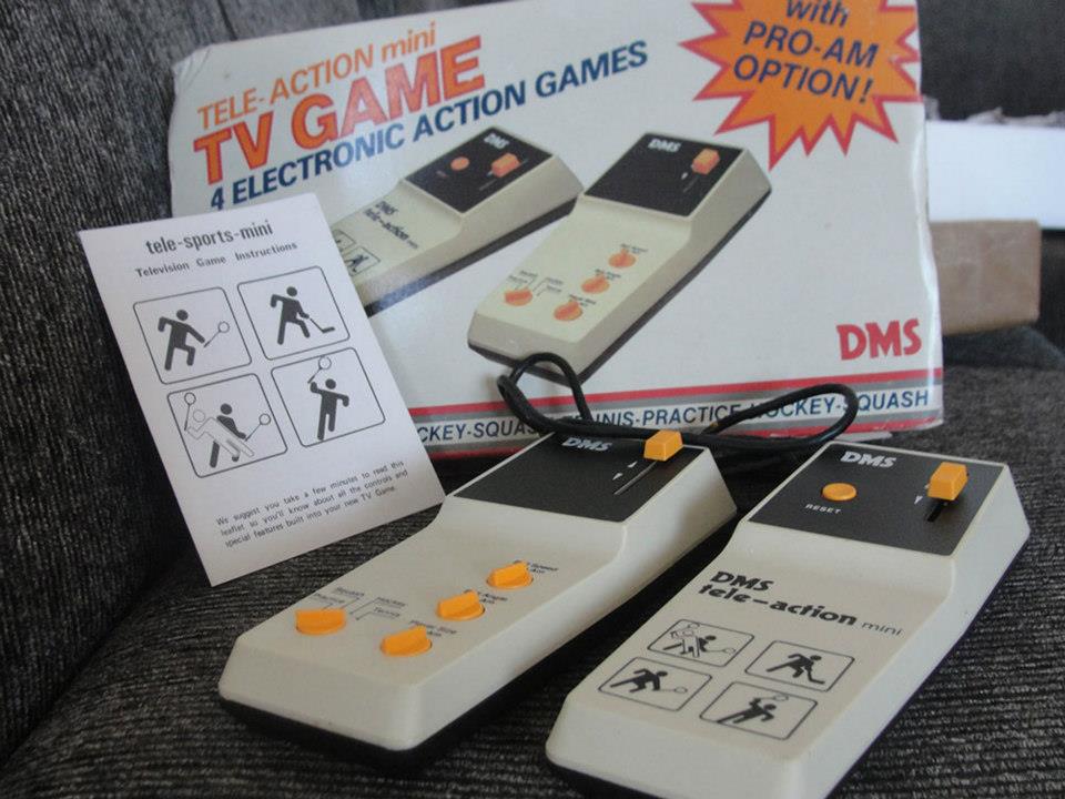 Videogame antigo - DMS TV Games - 1978