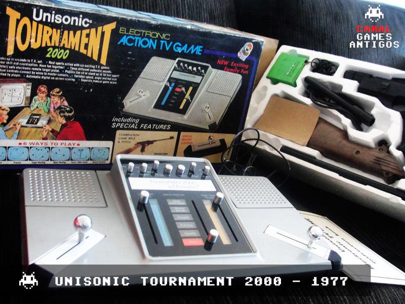 Videogame antigo - Unisonic Torunament 2000 - 1977