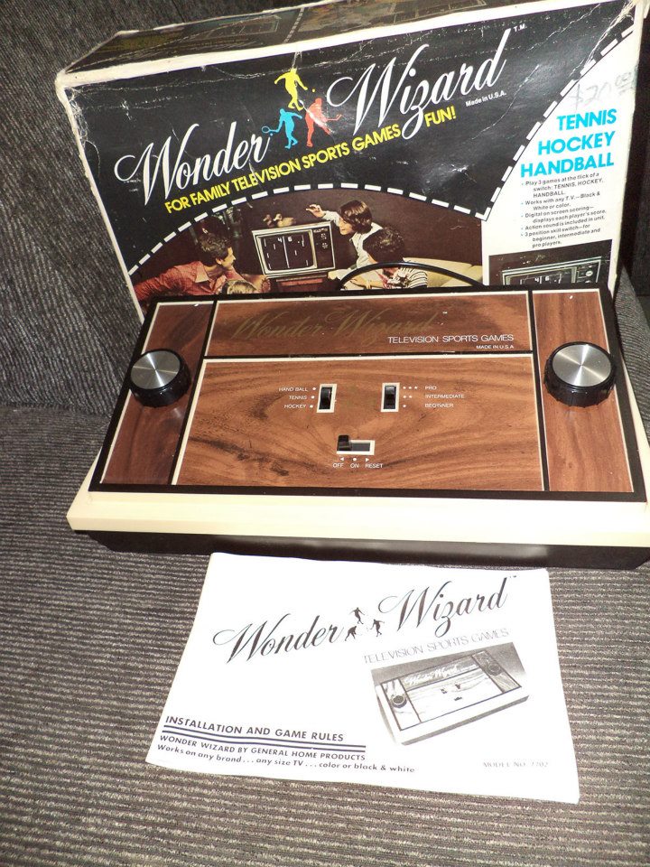 Videogame antigo - Wonder Wizard - 1976