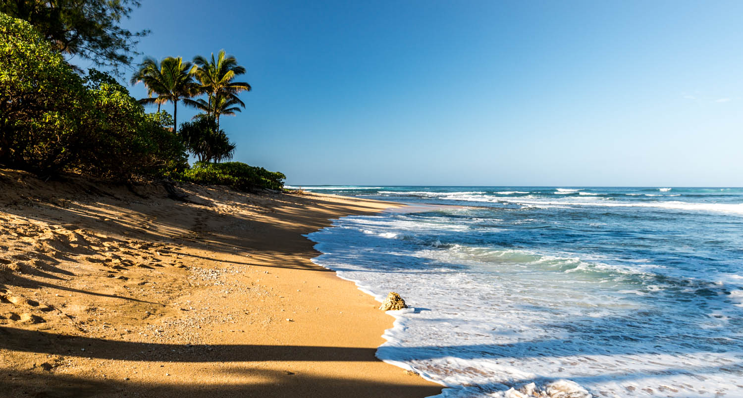 Praia - ilha Kauai - Havaí