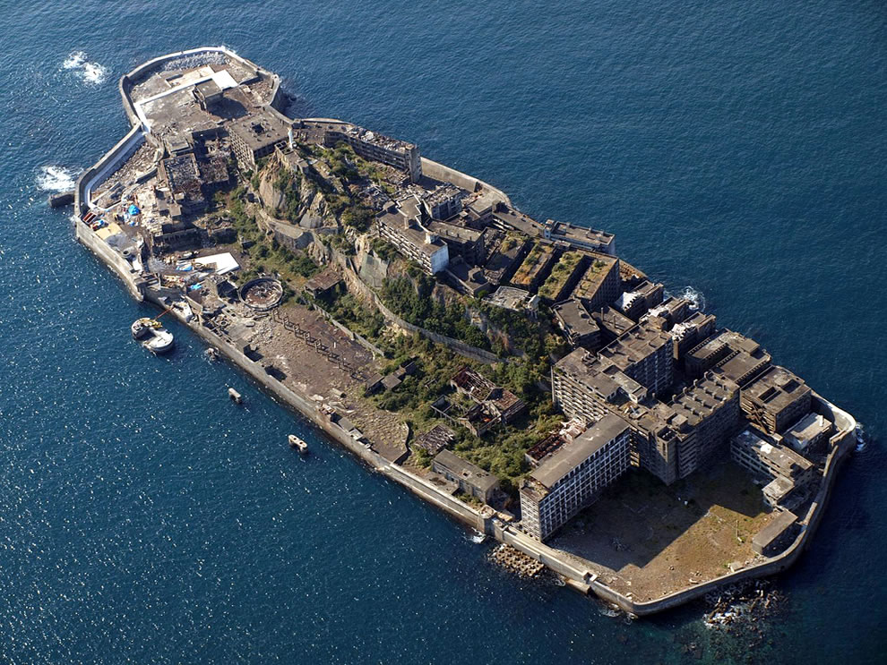 Cidade abandonada - ilha de Hashima (2)