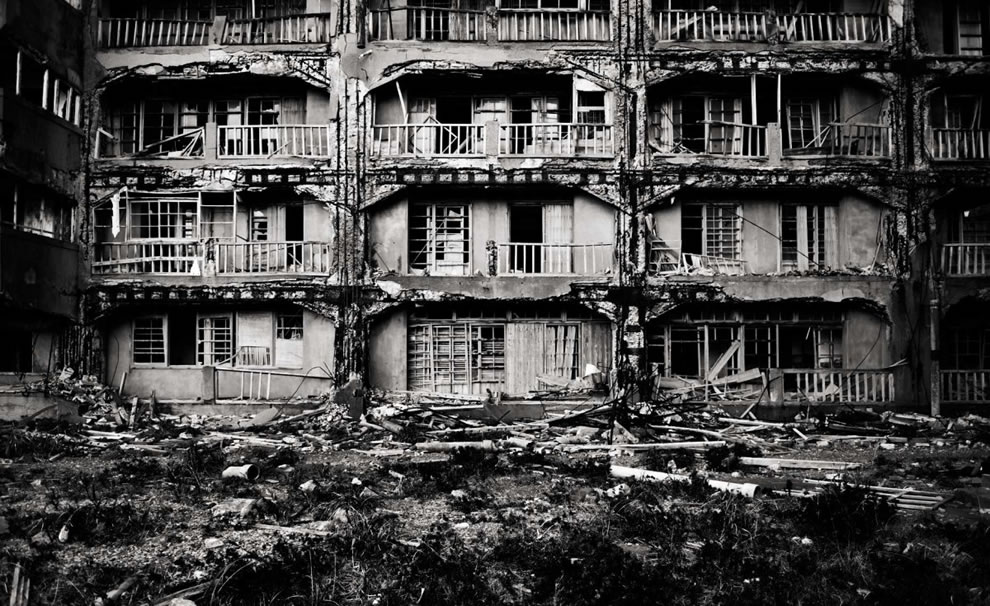 Cidade fantasma - ilha abandonada de Hashima (8)