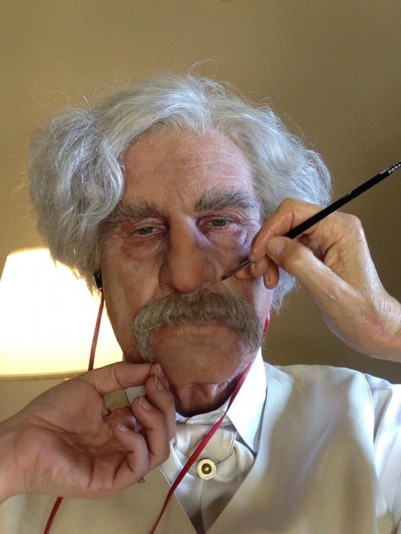 Maquiagem - Val Kilmer se transforma em Mark Twain (25)