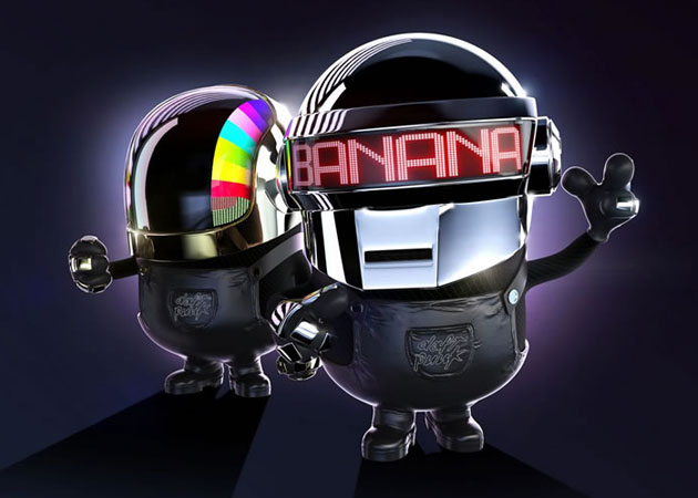 Minions fantasiados - Daft Punk