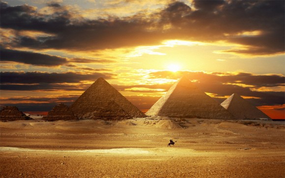 Pôr do Sol - Pirâmides do Egito - Gianluca Danini