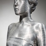 Esculturas surpreendentes feitas com fios de alumínio