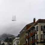 Foto flagra uma “caravela” flutuando no céu de São Francisco