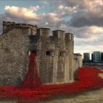 Um mar de rosas de porcelana homenageiam os mortos da Primeira Guerra em Londres