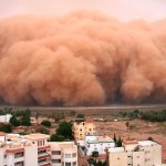 15 imagens impressionantes de tempestades de areia que farão você pensar no fim do mundo