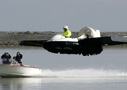 Flying Hovercraft: Incrível barco voador