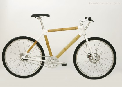 Você andaria em uma bicicleta de bambu?