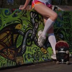 Fotos de meninas skatistas e o skate feminino brasileiro em Tóquio 2021