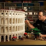 Réplica do Coliseu de Roma feito com 200 mil Legos