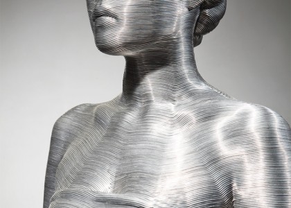 Esculturas surpreendentes feitas com fios de alumínio
