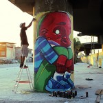 Grafiteiro carioca bola um jeito diferente para expor seu trabalho em galerias de arte