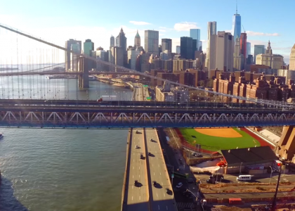 Vídeo aéreo captado por um drone mostra Nova York como você nunca viu