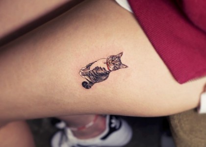 Tatuagens inspiradoras para pessoas realmente apaixonadas por gatos
